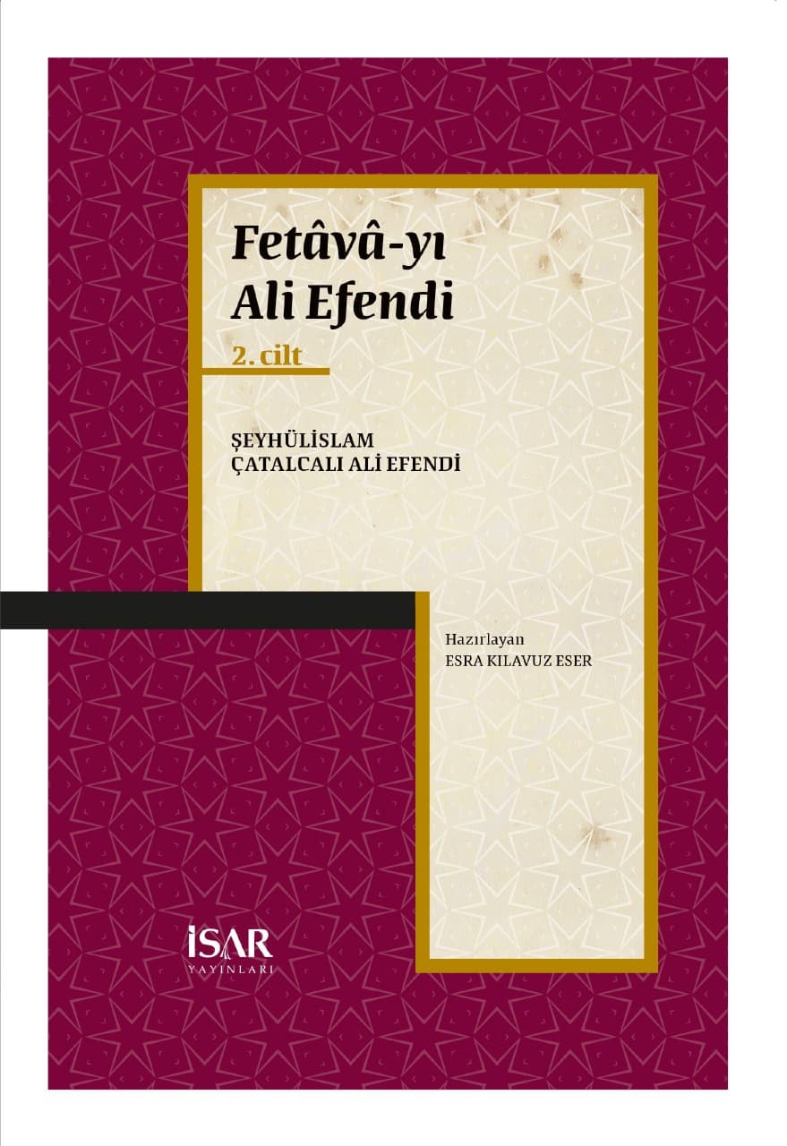 Fetâvâ-yı Ali Efendi (2 Cilt)