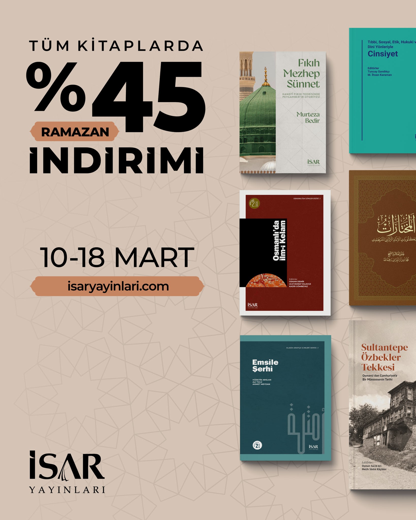 %45 Ramazan İndirimi